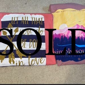 simply southern shirt bundle